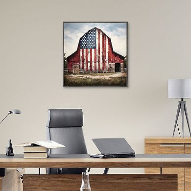 Masterpiece Americana 2 Framed Canvas Wall Art