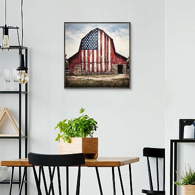 Masterpiece Americana 2 Framed Canvas Wall Art