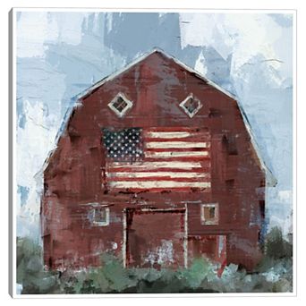 Masterpiece Country Pride Framed Canvas Wall Art