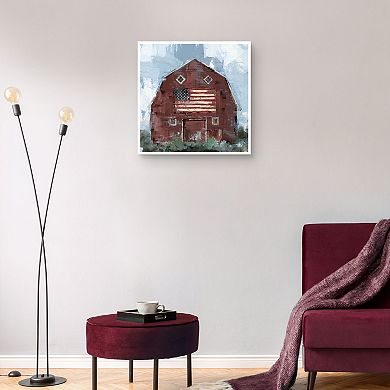 Masterpiece Country Pride Framed Canvas Wall Art