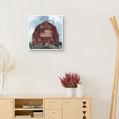 Masterpiece Country Pride Framed Canvas Wall Art