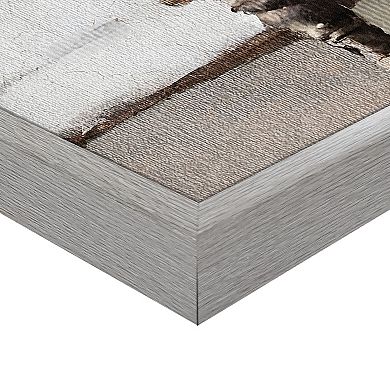 Masterpiece Patriotic Couch Potato Framed Canvas Inches