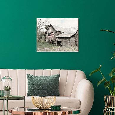 Masterpiece The American Farmer Framed Canvas Wall Art