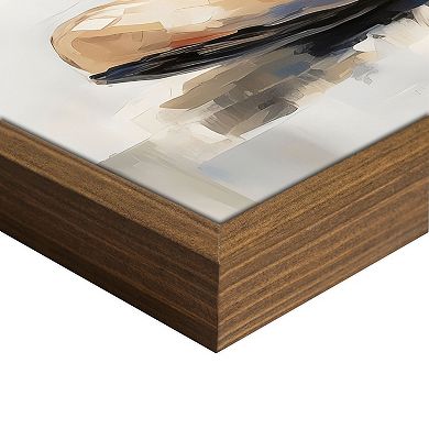 Masterpiece Patriotic Cowboy Boots Framed Canvas Wall Art