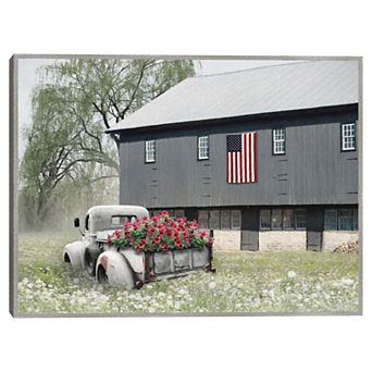 Masterpiece Summer Sweetness Framed Canvas Wall Art