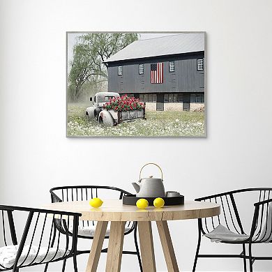 Masterpiece Summer Sweetness Framed Canvas Wall Art