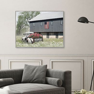 Masterpiece Summer Sweetness Framed Canvas Wall Art