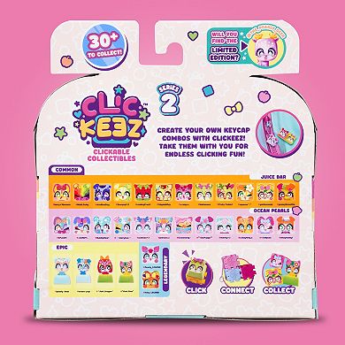 Pressman Clickeez 5-Pack Clickable Collectibles - Styles May Vary