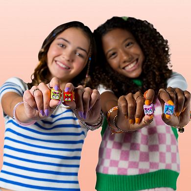 Pressman Clickeez 5-Pack Clickable Collectibles - Styles May Vary