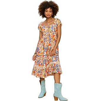 Joe Browns Women's Plus Size Sweetheart Midi Dress