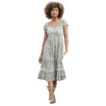 Joe Browns Women's Plus Size Sweetheart Midi Dress