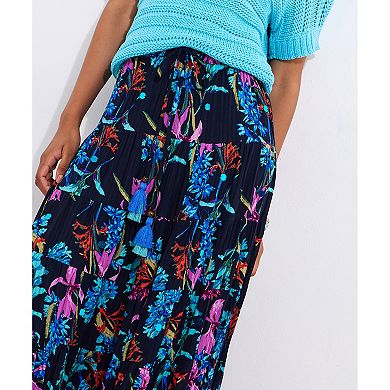Joe Browns Women's Plus Size Boho Tiered Maxi Skirt