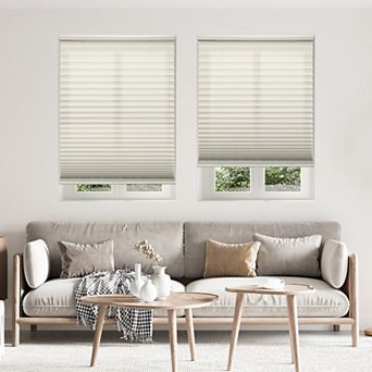 Sonoma Goods For Life® EZ Stick No Tool Light Filtering Pleated Shade