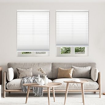 Sonoma Goods For Life® EZ Stick No Tool Light Filtering Pleated Shade