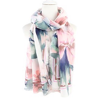 Women's Nine West Ikat Blooms Wrap Scarf