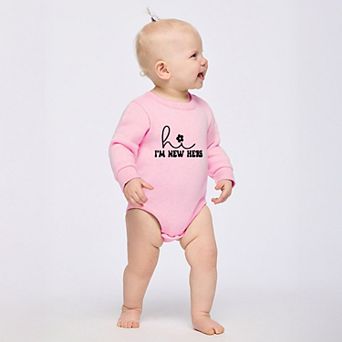 Hi I'm New Here - Infant Fleece BodySuit
