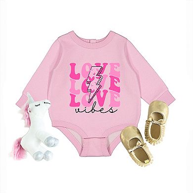 Love Vibes Bolt - Infant Fleece BodySuit