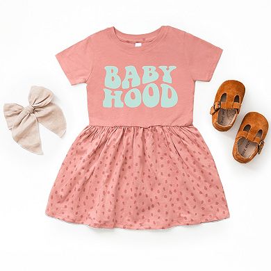 The Juniper Shop Babyhood Wavy Infant Dress