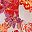 Orange Floral