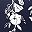 Navy Blue Floral