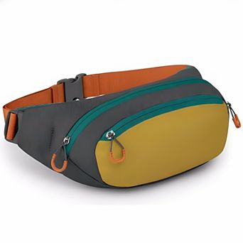 ZUQIETA Lightweight Waist Pack with Crossbody Shoulder Carry Option - Fanny Pack & Hip Bag