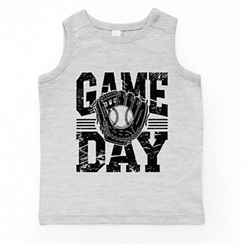 Baseball Game Day Glove - Youth Tank Top
