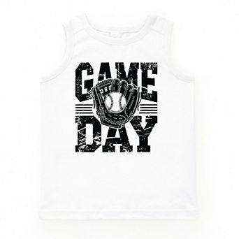 Baseball Game Day Glove - Youth Tank Top