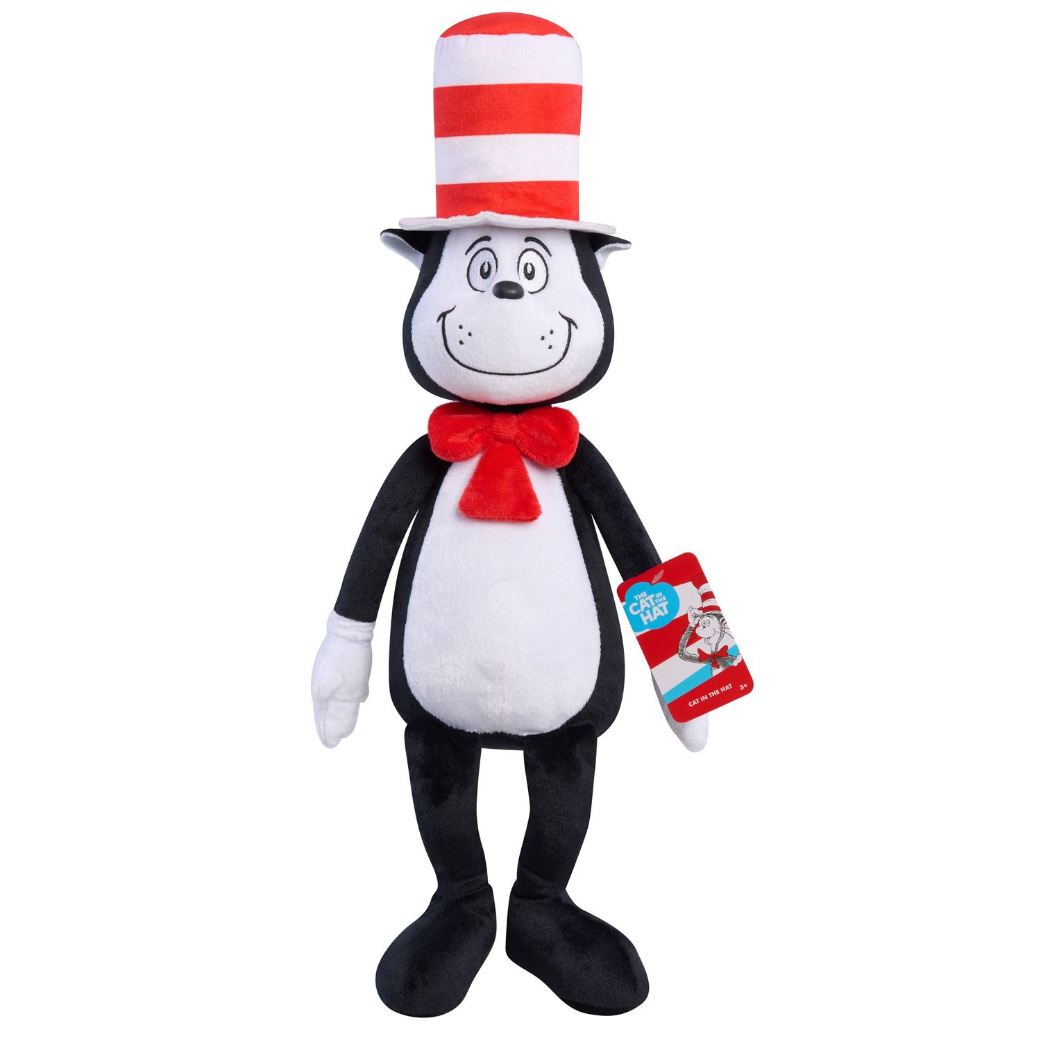 Детская мягкая игрушка Just Play Dr. Seuss The Cat in the Hat Large Plush — фото 1