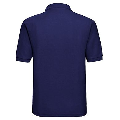 Russell Mens Classic Short Sleeve Polycotton Polo Shirt