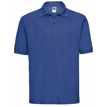 Russell Mens Classic Short Sleeve Polycotton Polo Shirt