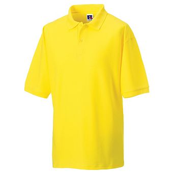 Russell Mens Classic Short Sleeve Polycotton Polo Shirt