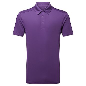 Tri Dri Mens Panelled Short Sleeve Polo Shirt
