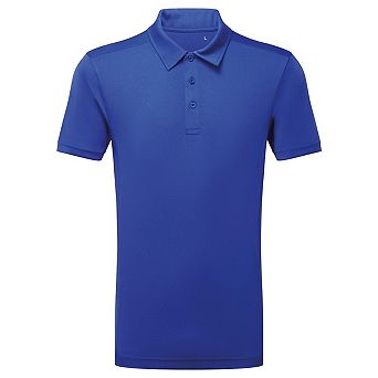 Tri Dri Mens Panelled Short Sleeve Polo Shirt