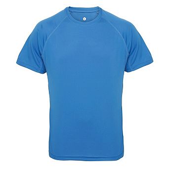 Tri Dri Mens Panelled Short Sleeve T-Shirt