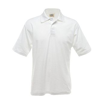 UCC 50/50 Mens Plain Pique Short Sleeve Polo Shirt