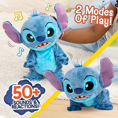 Just Play Disney's Stitch Double Trouble Feature Interactive Plush Toy