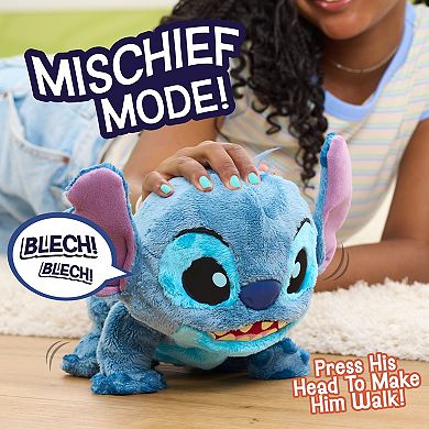 Just Play Disney's Stitch Double Trouble Feature Interactive Plush Toy