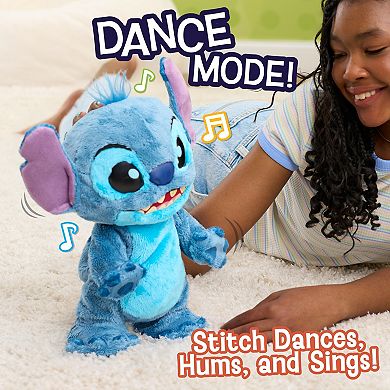 Just Play Disney's Stitch Double Trouble Feature Interactive Plush Toy