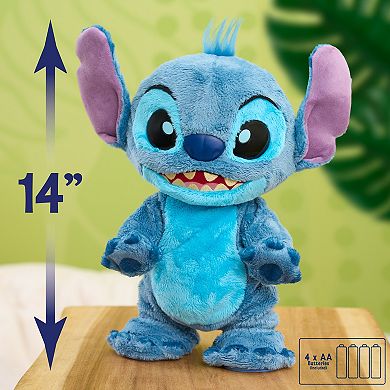 Just Play Disney's Stitch Double Trouble Feature Interactive Plush Toy