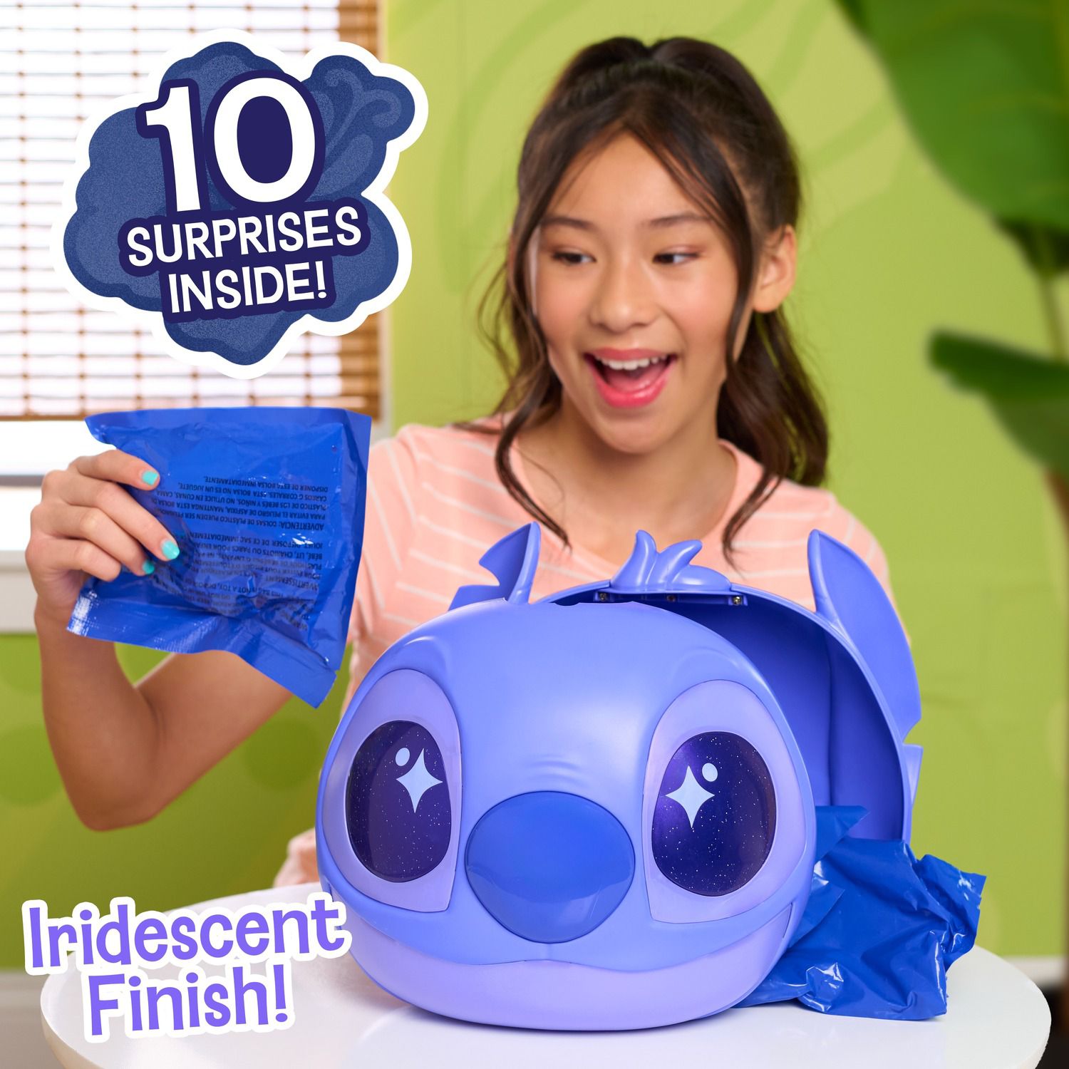Детские куклы Just Play Disney's Stitch Jumbo Mystery Capsule 10 pc Surprise Toy Set - Styles May Vary — фото 2