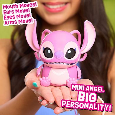 Just Play Disney's Stitch Many Moods Angel Mini Interactive Toy