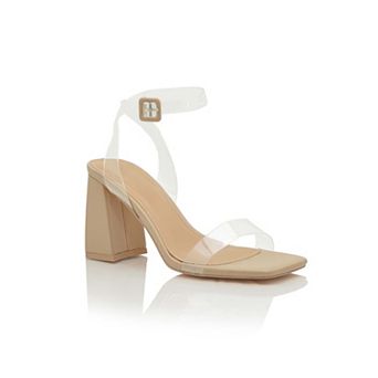 Ankle Strap Block Heel Sandals
