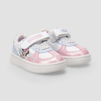 Disney’s Minnie Mouse Toddler Girls Slip-On Sneakers