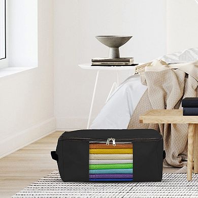 Covers&All Storage Bags, Set of 3, 90 litres Heavy Duty Storage Organizer, Waterproof UV-Resistant