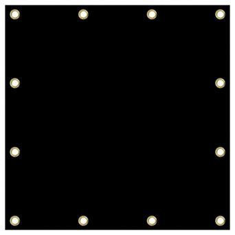 Covers&All Tarp with Grommets, Heavy Duty Outdoor Waterproof Tarps, Tear & UV Resistant