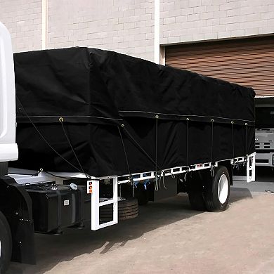Covers&All Tarp with Grommets, Heavy Duty Outdoor Waterproof Tarps, Tear & UV Resistant