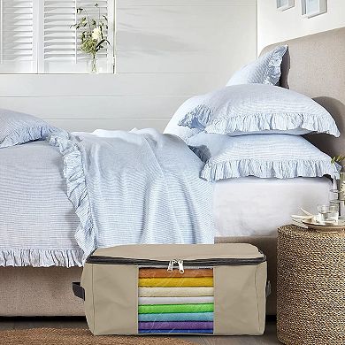 Covers&All Storage Bags, Set of 3, 90 litres Heavy Duty Storage Organizer, Waterproof UV-Resistant