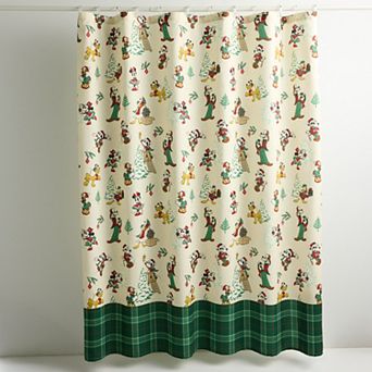 St. Nicholas Square® Disney's Mickey Mouse Holiday Shower Curtain