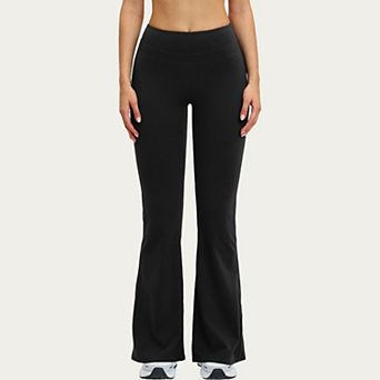 Women's High Waist Flare Yoga Pants Stretch Bootcut Workout Leggings for Training Running Lounge