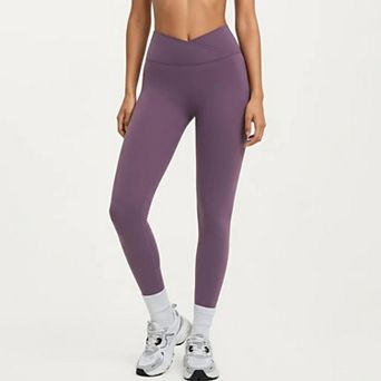 Women's High Waist Crossover Workout Leggings Stretch Athletic Yoga Pants for Training Fitness